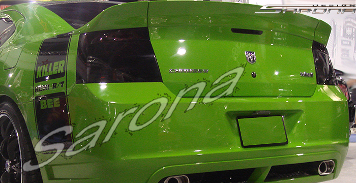 Custom Dodge Charger Trunk Wing  Sedan (2005 - 2010) - $490.00 (Manufacturer Sarona, Part #DG-022-TW)